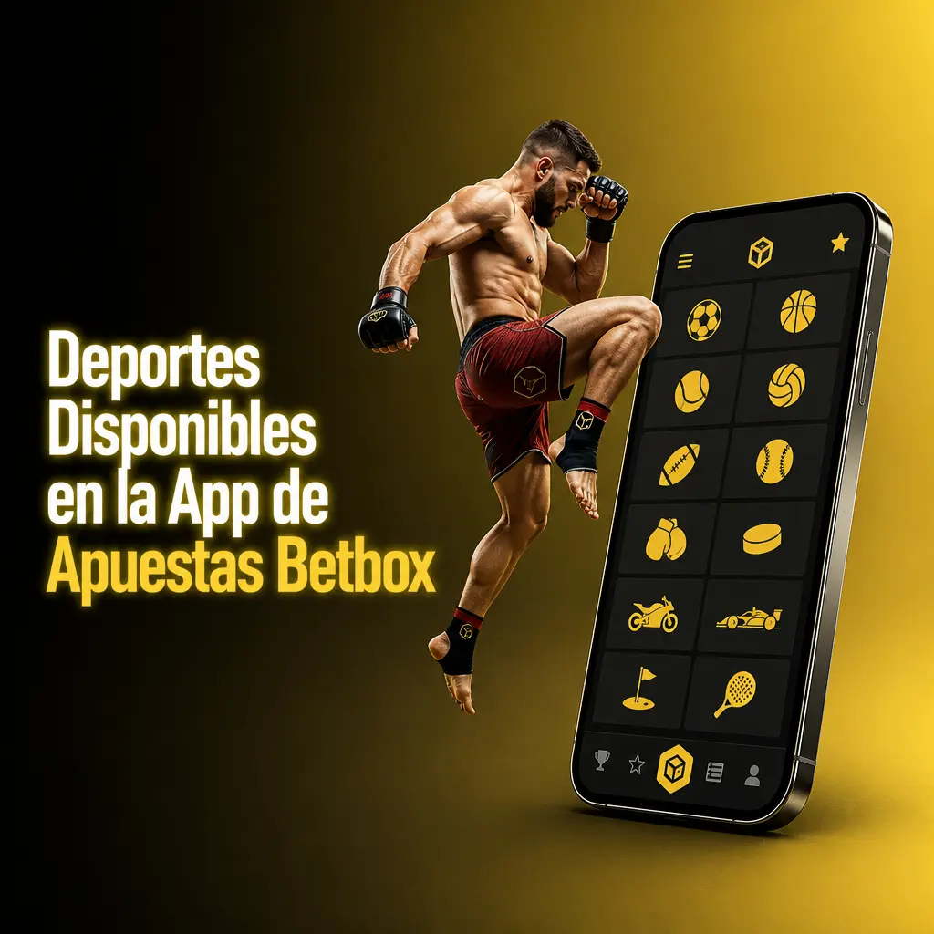 Deportes disponibles en la app de apuestas Betbox