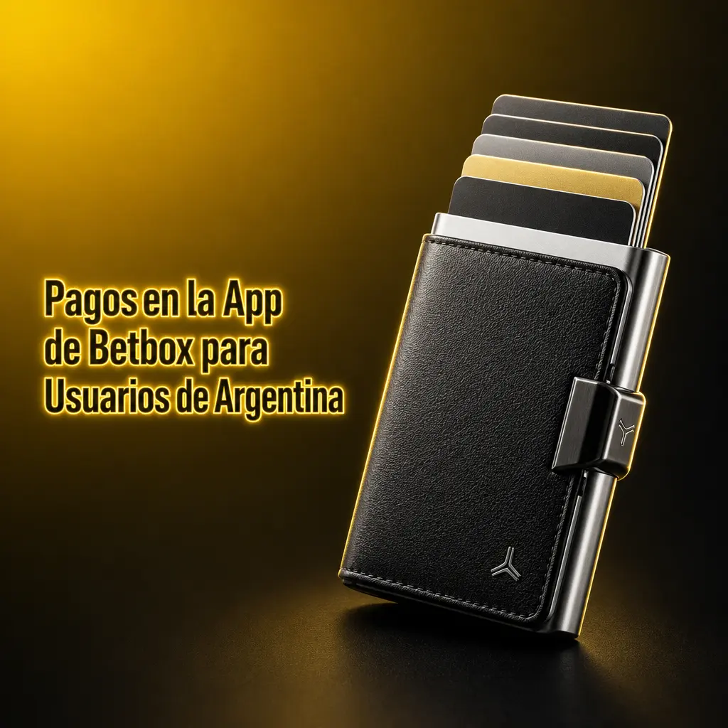 Métodos de pago disponibles en la app de Betbox para Argentina