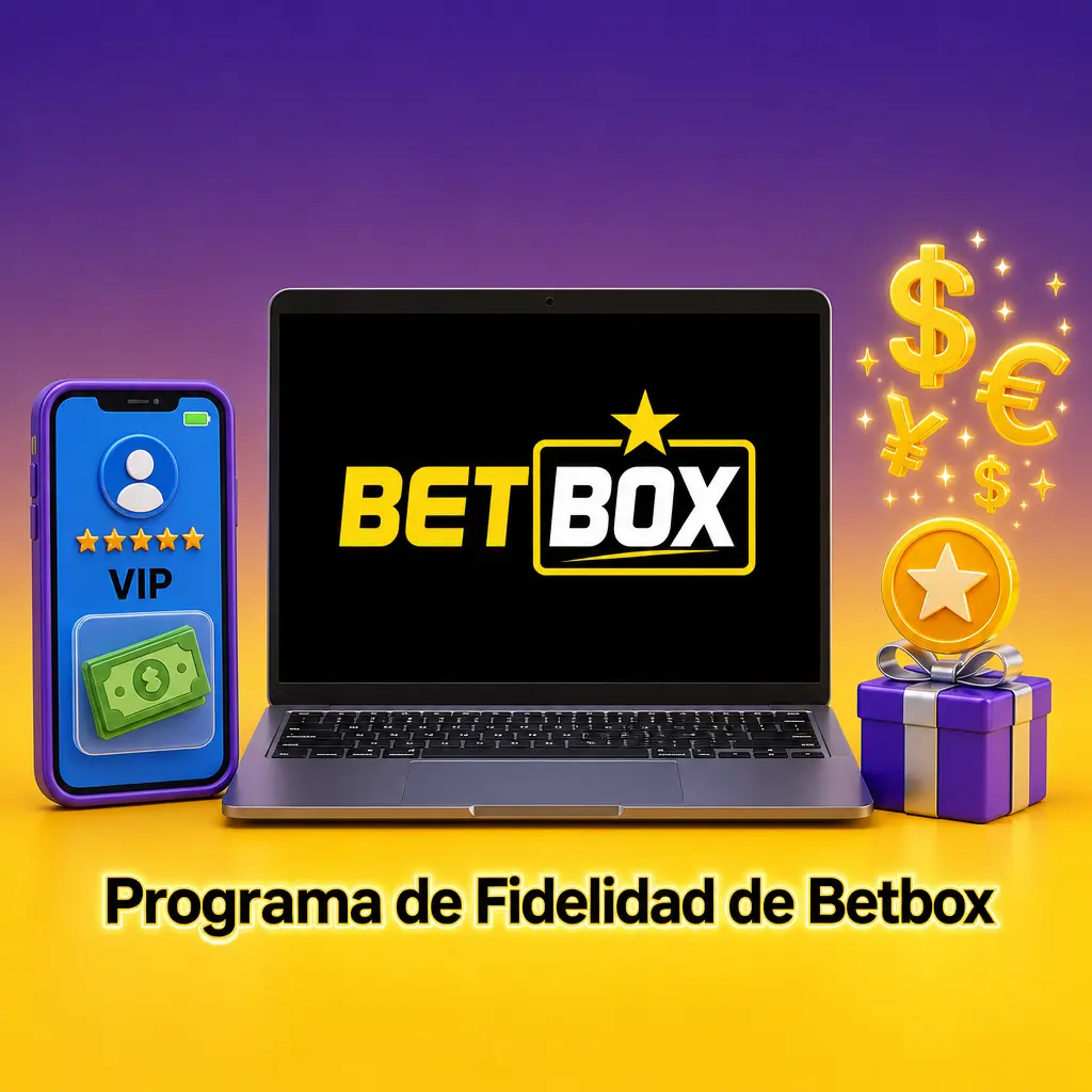 Programa de fidelidad de Betbox con niveles y puntos acumulativos