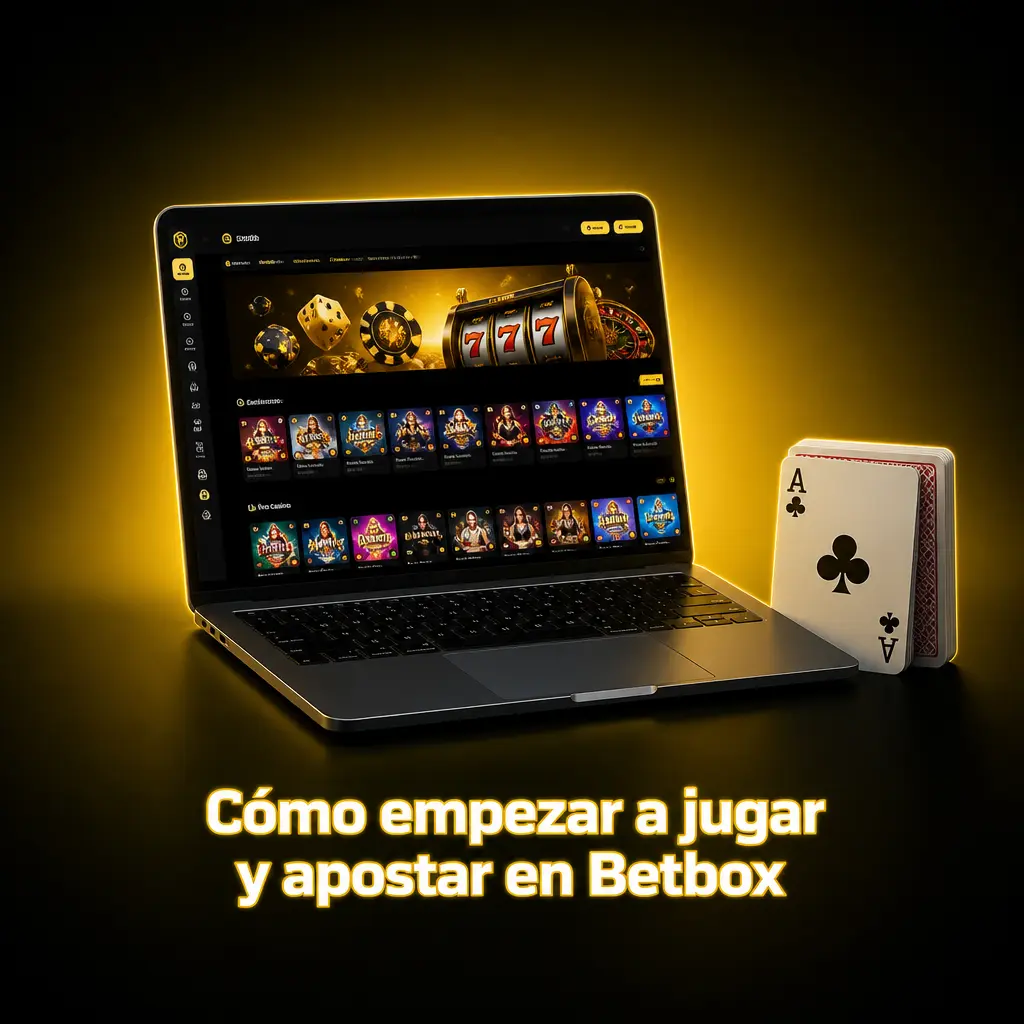 Persona registrándose en Betbox desde su celular